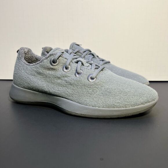 Womens ALLBIRDS Wool Runners Gray Running Shoes / Size 8 - Picture 1 of 10